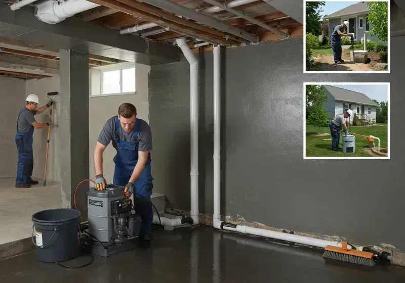 Basement Waterproofing and Flood Prevention process in Olney, IL